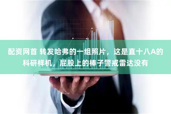 配资网首 转发哈弗的一组照片，这是直十八A的科研样机，屁股上的棒子警戒雷达没有